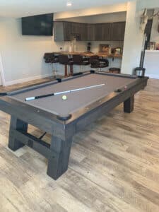Rustic Indoor Outlander Pool Table - AE Schimdt