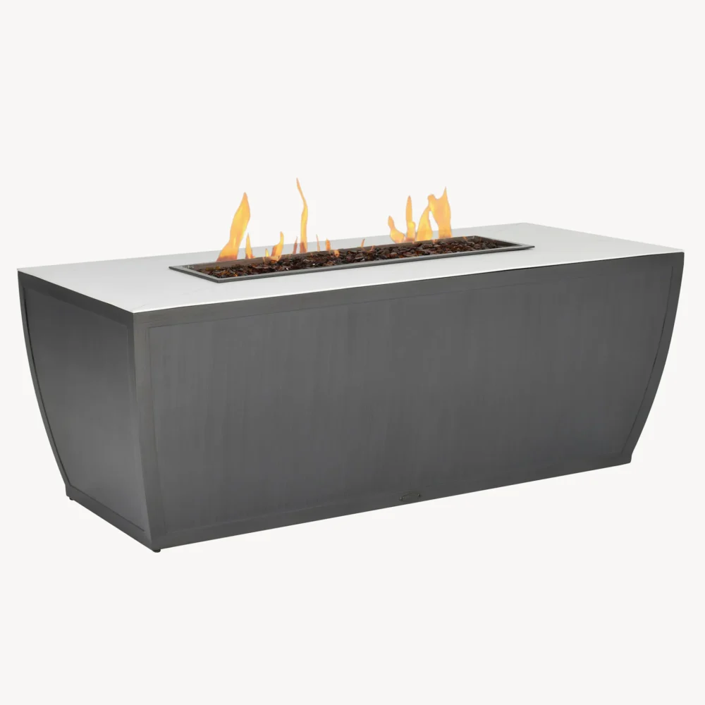 Largo Rectangular Fire Table