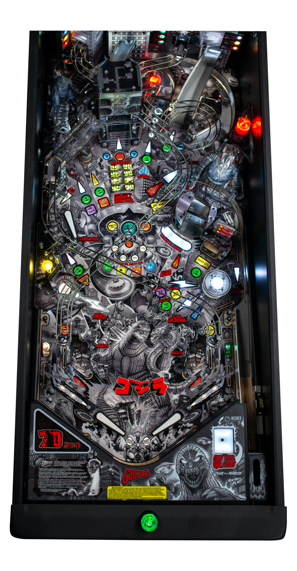 Godzilla 70th Anniversary Premium Pinball