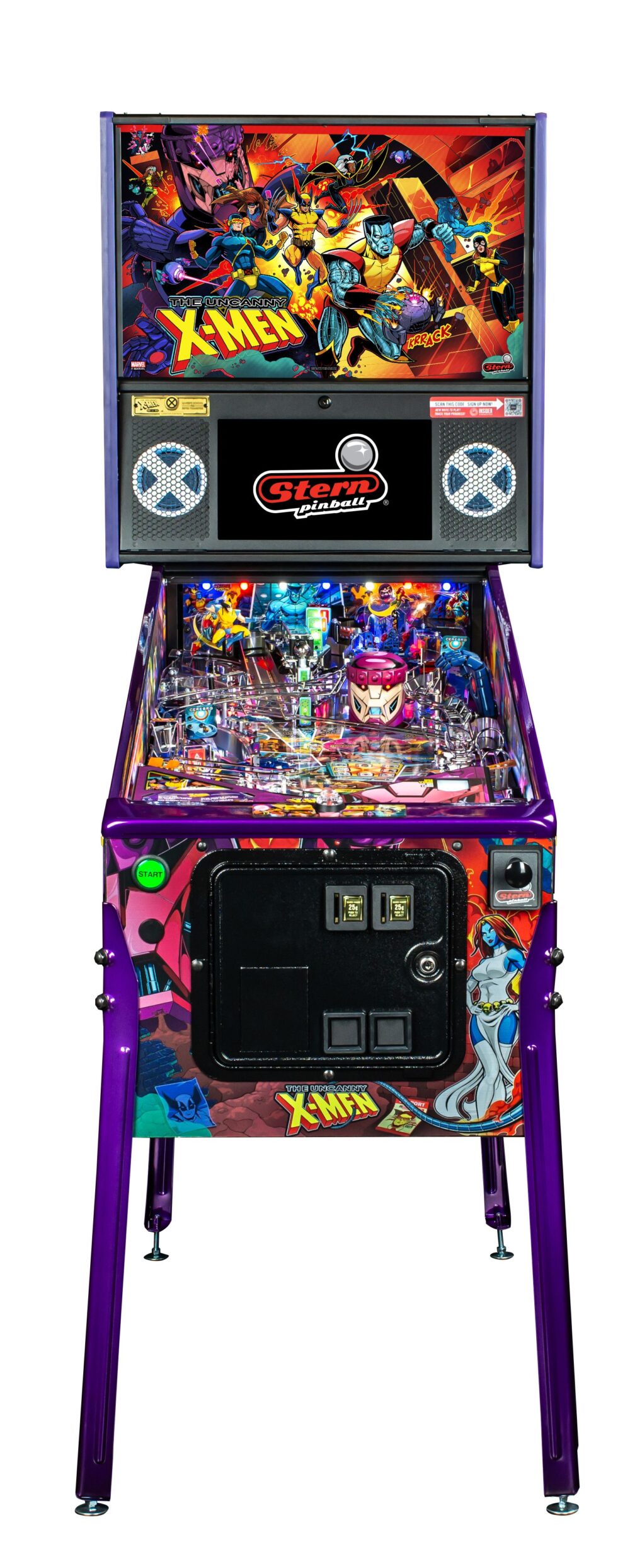 Uncanny X Men Limited Edition Pinball