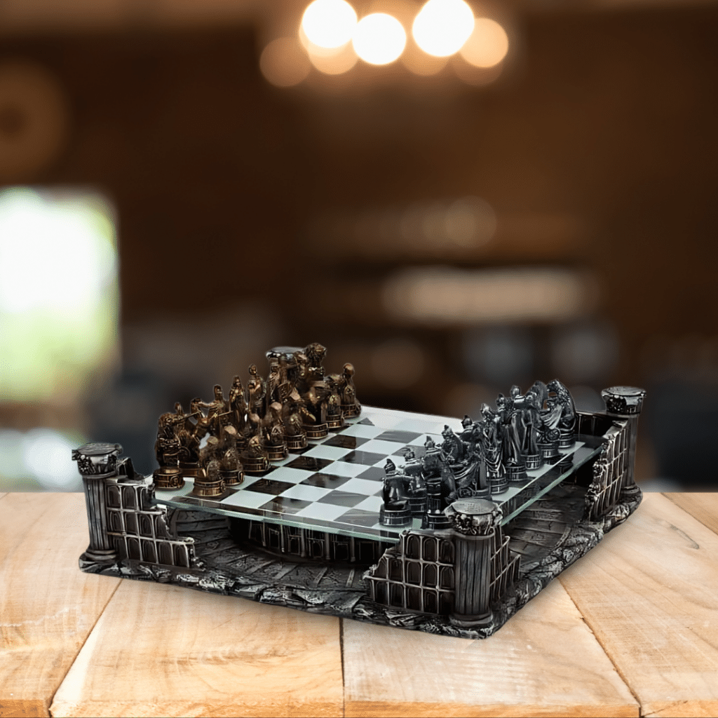 3D Knight Chess Set