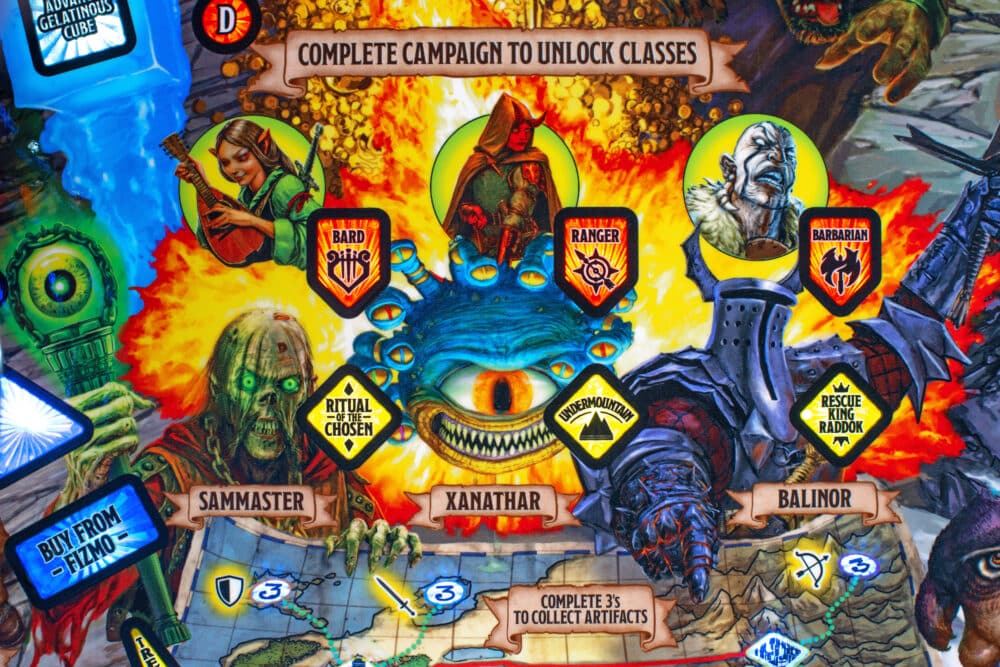 Dungeons and Dragons Pro Edition Pinball