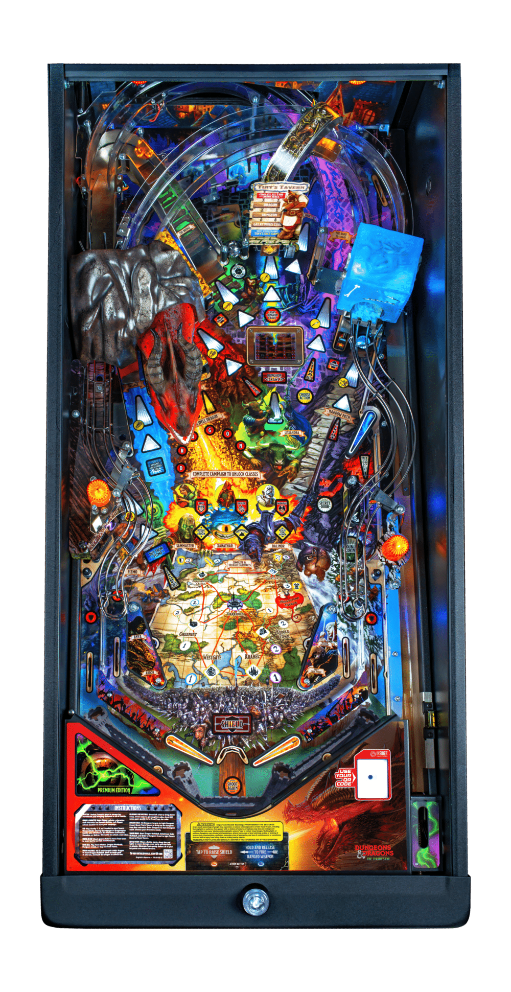 Dungeons and Dragons Premium Edition Pinball